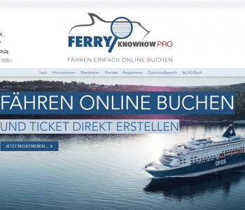 Referenzen und Projekte: FerryKnowHow PRO Website